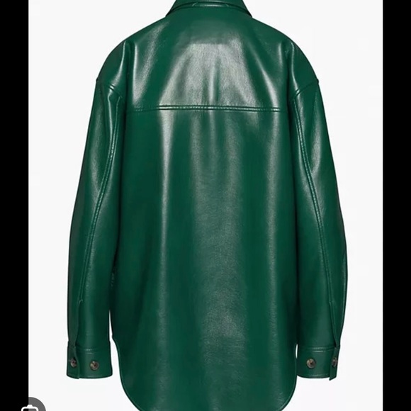 Aritzia vegan leather ganna jacket - Picture 3 of 3